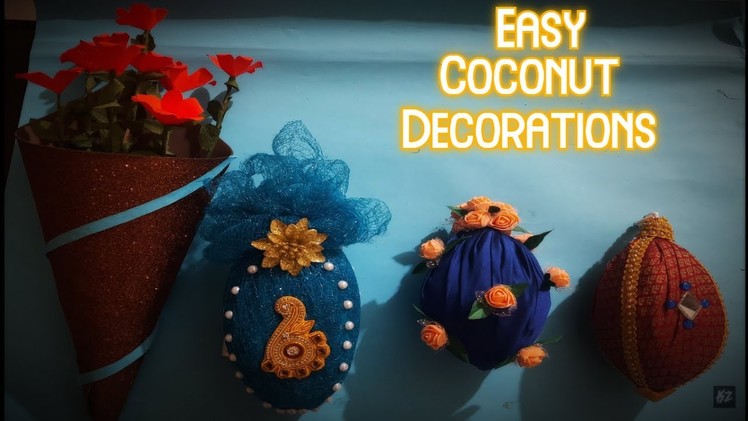 Easy Coconut Decorations | Wedding Coconuts | DIY coconut decorations ????????????