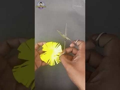 How to make paper flower - Diy room decor ideas - Easy paper flower - #short - Arslan Art & Craft