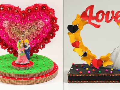 Love Couple - room decor - heart #diy #fun #crafts #decor #heartshowpiece