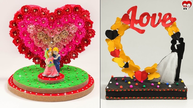 Love Couple - room decor - heart #diy #fun #crafts #decor #heartshowpiece