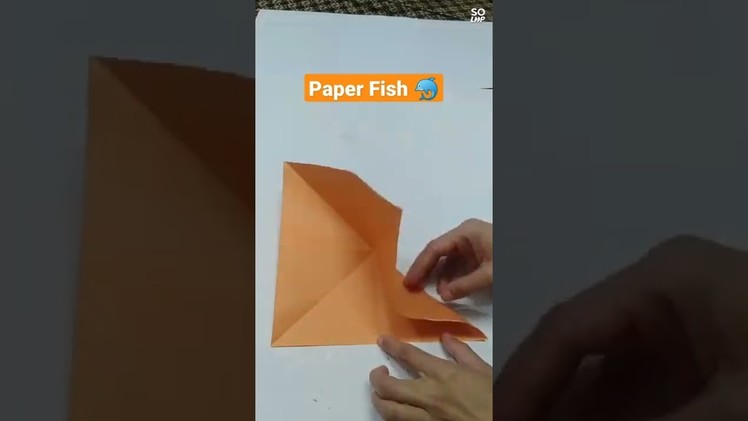 Origami Fish | how to make paper fish | как сделать рыбу из бумаги #paperfish #papercrafting #shorts
