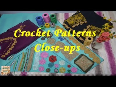 Closeup of some Crochet Patterns