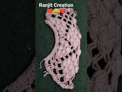 Crochet ka Beautiful Jacket Design#Ranjit Creation ❤️????❤️
