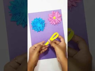 DIY - Paper Flower Making #shorts #craftynithiii