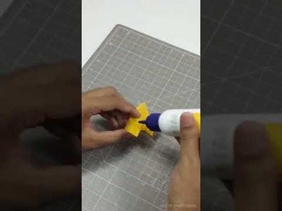 DIY Paper Pen Holder | Crazy Craft Ideas #shorts #youtubeshorts #diy