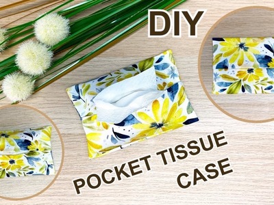 Easy Diy Pocket Tissue Cases Sewing Tutorial At Home | How to Make Pocket Tissue Cases Cute & Easy |