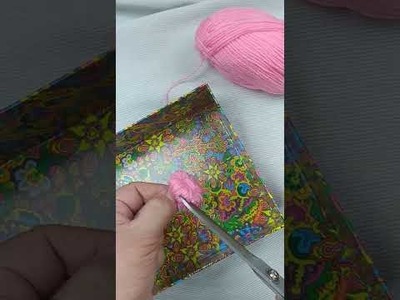 Easy yarn crafts manualidades faciles con hilo pom pom