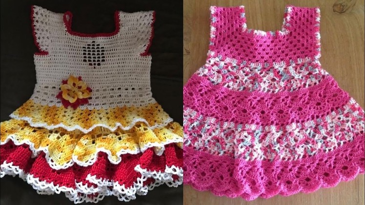 Free crochet frocks for baby girls 2022 crochet pattern