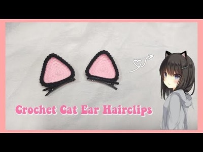 How to crochet hairclips ????????