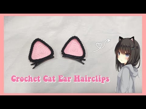 How to crochet hairclips ????????