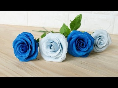 How To Make Paper Rose | Paper Flower | paper craft - Ta Diy