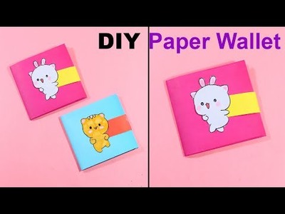 How to Make Paper Wallet | DIY Cute Paper Wallet at Home | Paper Wallet Idea