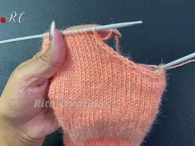 Knitting Help:- Smooth Edging in Baby Sweaters