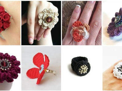 Most Awesome Crochet rings.latest fashion ideas for ladies of crochet rings design