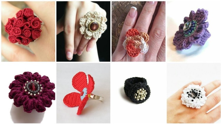 Most Awesome Crochet rings.latest fashion ideas for ladies of crochet rings design