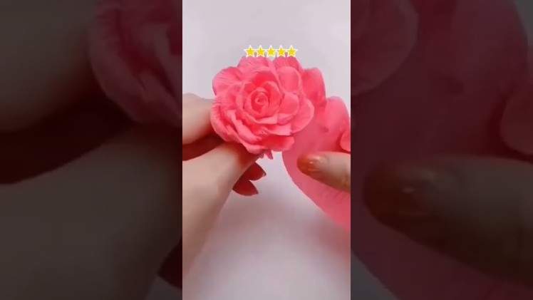 ???????? Paper Craft ????????#diy #craft #flower#rose