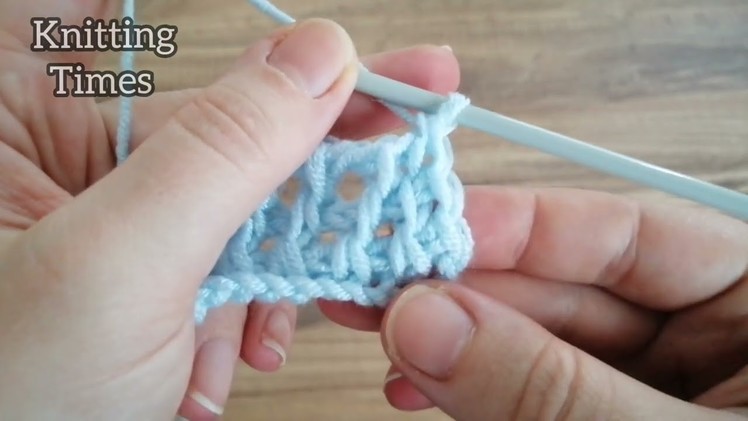 Super Easy Tunisian Crochet Knitting Pattern - Yeni Tunus İşi Çok Kolay Model #crochet #tunisian