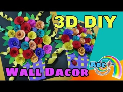 3D DIY Wall Decor|Arts and Crafts|Do it Yourself|DIY Artworks