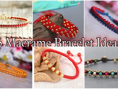 6 Macrame Bracelet | How To Make Bracelets | DIY | Creation&you