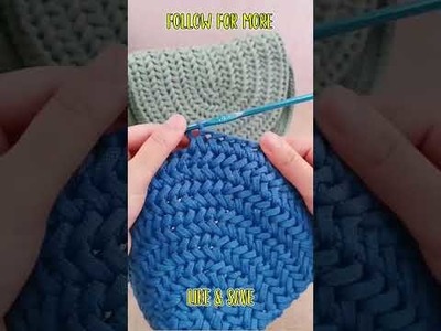 Crochet bag short tutorial |bag pattern #crochet #bags