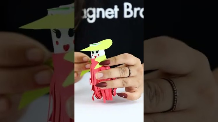 DIY Doll Toy | Learn How to Make Doll Toys at Home! #Shorts #Magnetbrains #DIYactivity