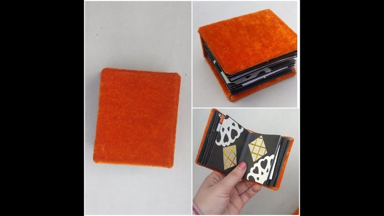 DIY Mini Scrapbook Ideas | Mini Velvet scrapbook  | Pocket book | Handmade | Art and Craftlicious