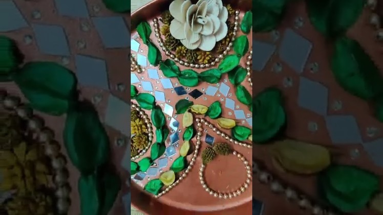 Harathi plates - Full video link in first comment #shorts #wedding #harathi #diy #marriage