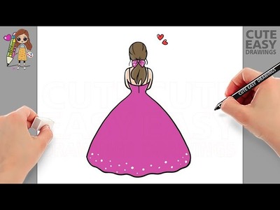 How to Draw a Cute Girl | How to Draw a Cute Girl Step by Step Easy Drawings