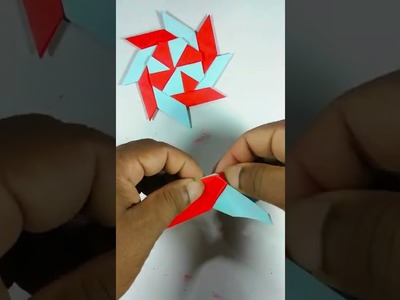 How To Make a Paper Ninja Star |  Easy Origami Paper Ninja Star | amazing paper ninja star