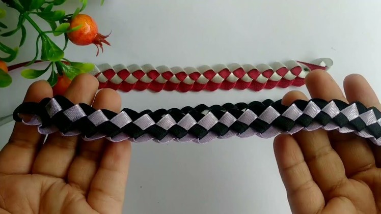 How to make a ribbon bracelet - tutorial for making ribbon bracelets - diy