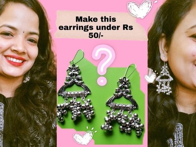 How to make affordable  charm earrings