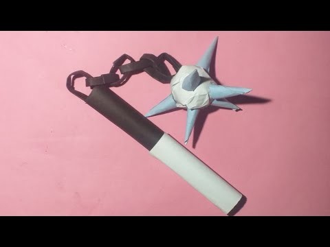 How to make paper mace weapon #tqexperiment