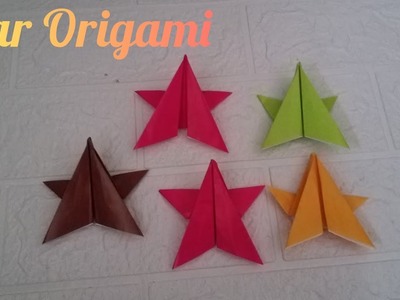 How to make star origami easy ? ~ Origami Fun Channel #origami