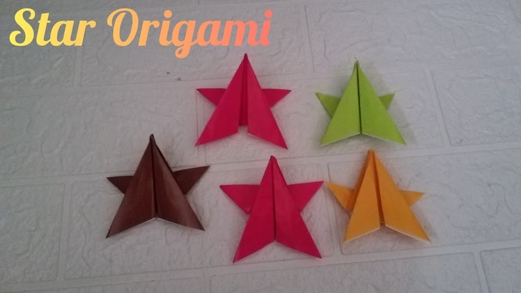 How to make star origami easy ? ~ Origami Fun Channel #origami