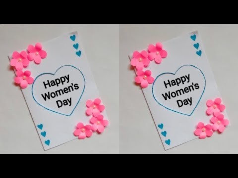(LAST MINUTE) Women's Day Special Card 2022 | Beautiful Women's Day Greeting Card | Womens Day Card