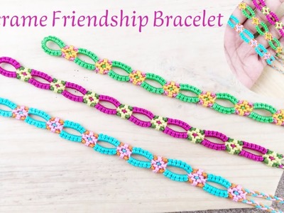 Macrame Friendship Bracelet Tutorial : Daisy Chain Pattern