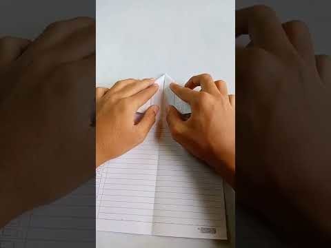 Revan's Craft"how to make a balanced paper airplane #shorts #origamitutorial