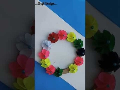 Simple And Easy Wall Hanging Craft Idea.Wallhanging Making Ideas#shortsfeed #shorts #viralvideo