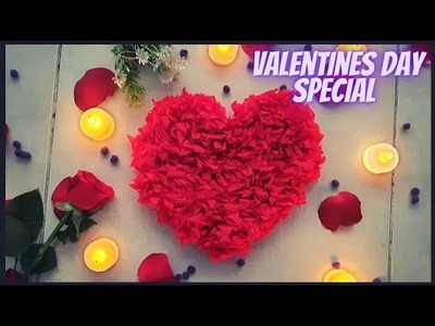 Valentines day special | Floral Greeting Card Ideas for Valentine day | Home decor