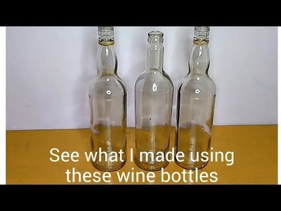 Amazing DIY Ideas using Wine Bottles || DIY Craft || DIY Room Decor || DIY Home Decor