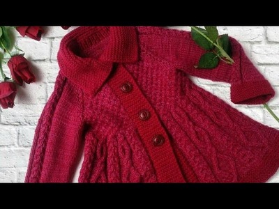 Amazing Hand Knitting Baby Frocks Design