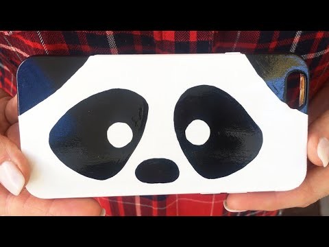ASMR DIY Panda Day Phone Case
