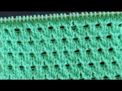 Beautiful and Super Easy Stitch Pattern for Your Knitting Needs