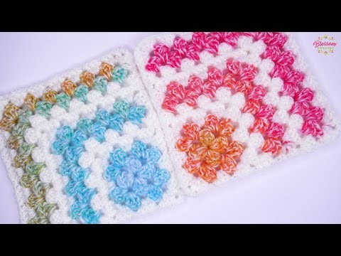 BEAUTIFUL Mitered Granny Squares - Easy Crochet Blanket For All Skill Levels!