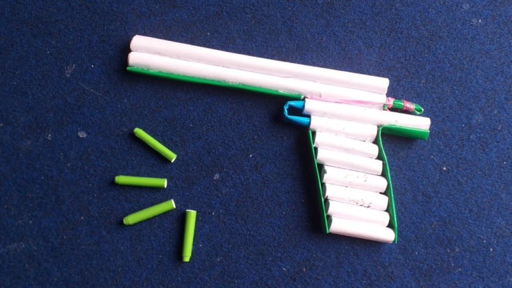 Cách Làm Súng Giấy | How To Make  An Airsoft Gun | Paper Pistol