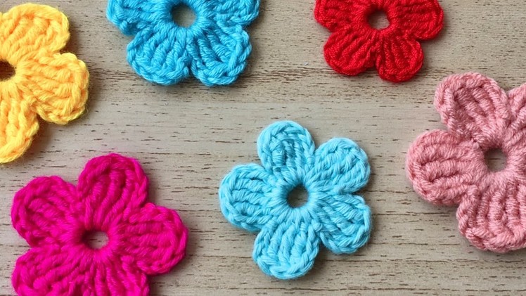 Crochet flower | Crochet for beginner | Crochet flower pattern