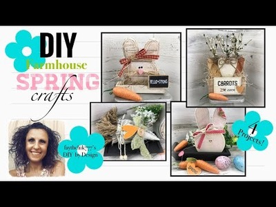 DIY Dollar Tree Farmhouse Spring Crafts | DIY Spring Crafts | DIY Dollar Tree Spring Crafts 2022