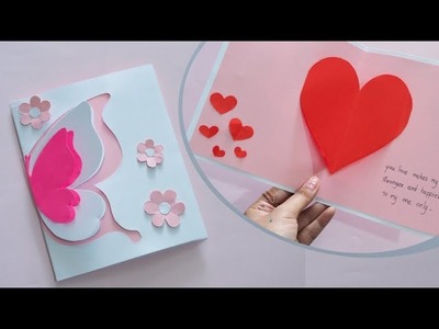 DIY Popup Heart Card || How To make Card || Fantastic greeting card You can DIY