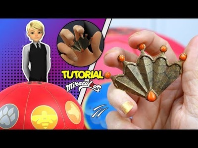DIY The new Miraculous Ladybug | How to make Felix PEACOCK brooch of STRIKEBACK Miraculous crafts