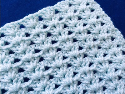 Easiest Crochet Blanket for Beginners | ONE ROW REPEAT